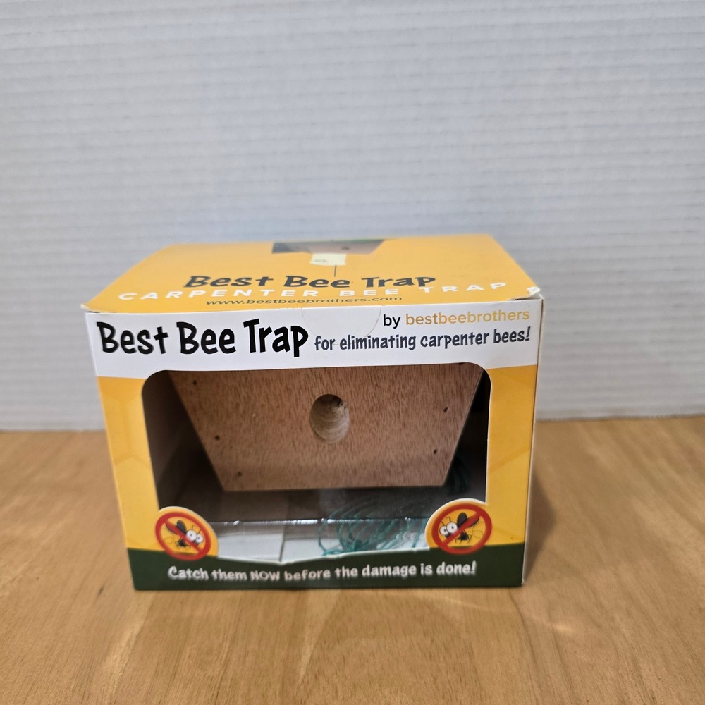 Best Bee Trap by Best Bee Bros Carpenter Bee Trap New Original Box